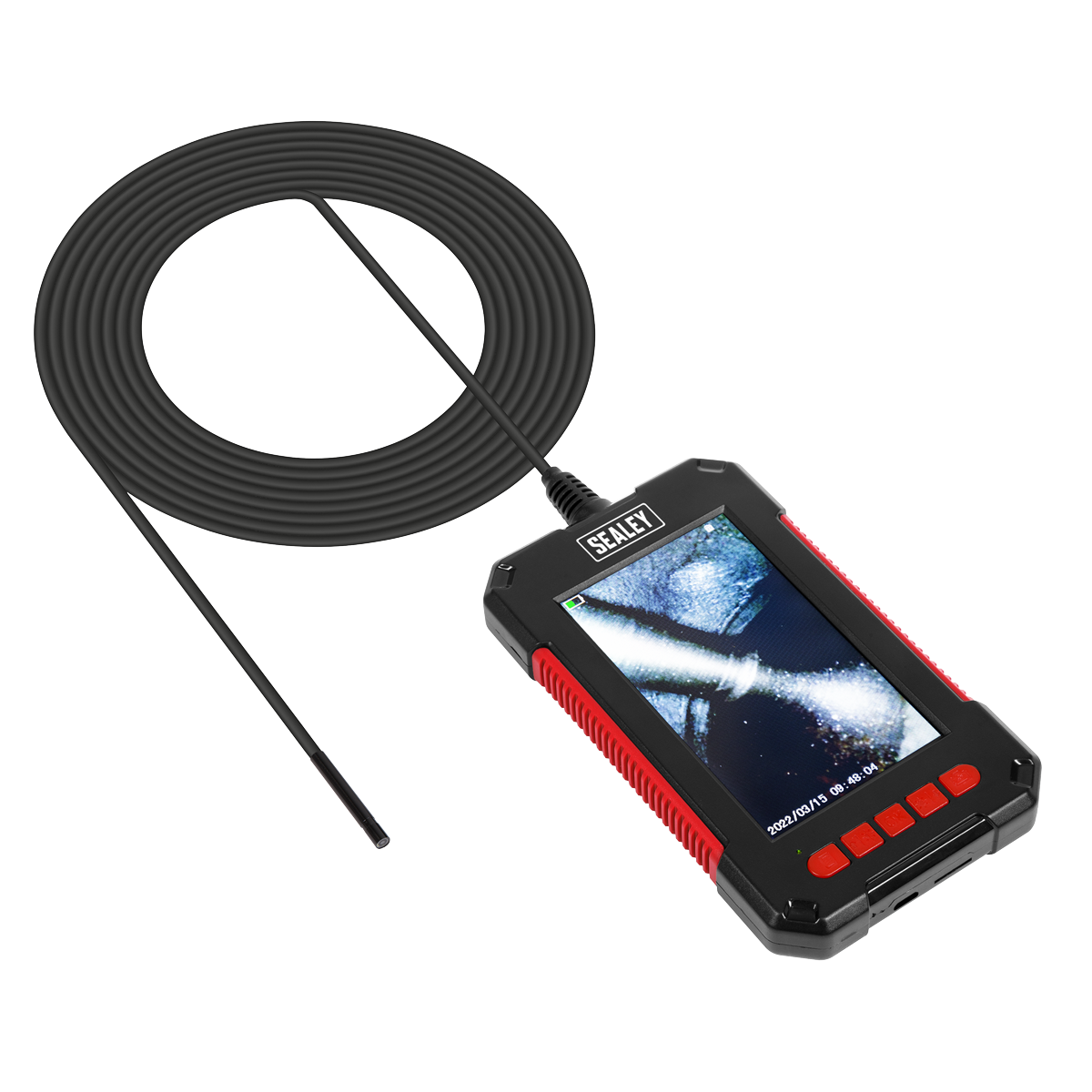 Sealey VS8114 Tablet Video Borescope 3.9mm Camera 1080p HD Waterproof Probe