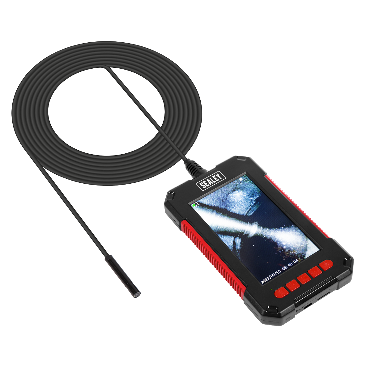 Sealey VS8115 Tablet Video Borescope 5.5mm Camera 1080p HD Waterproof Probe