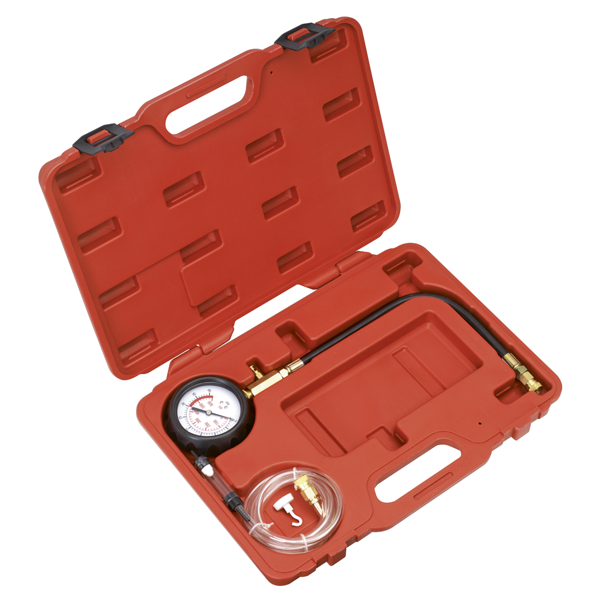 Sealey Diesel Compression Gauge Kit 600psi with TDC Finder & Storage Case