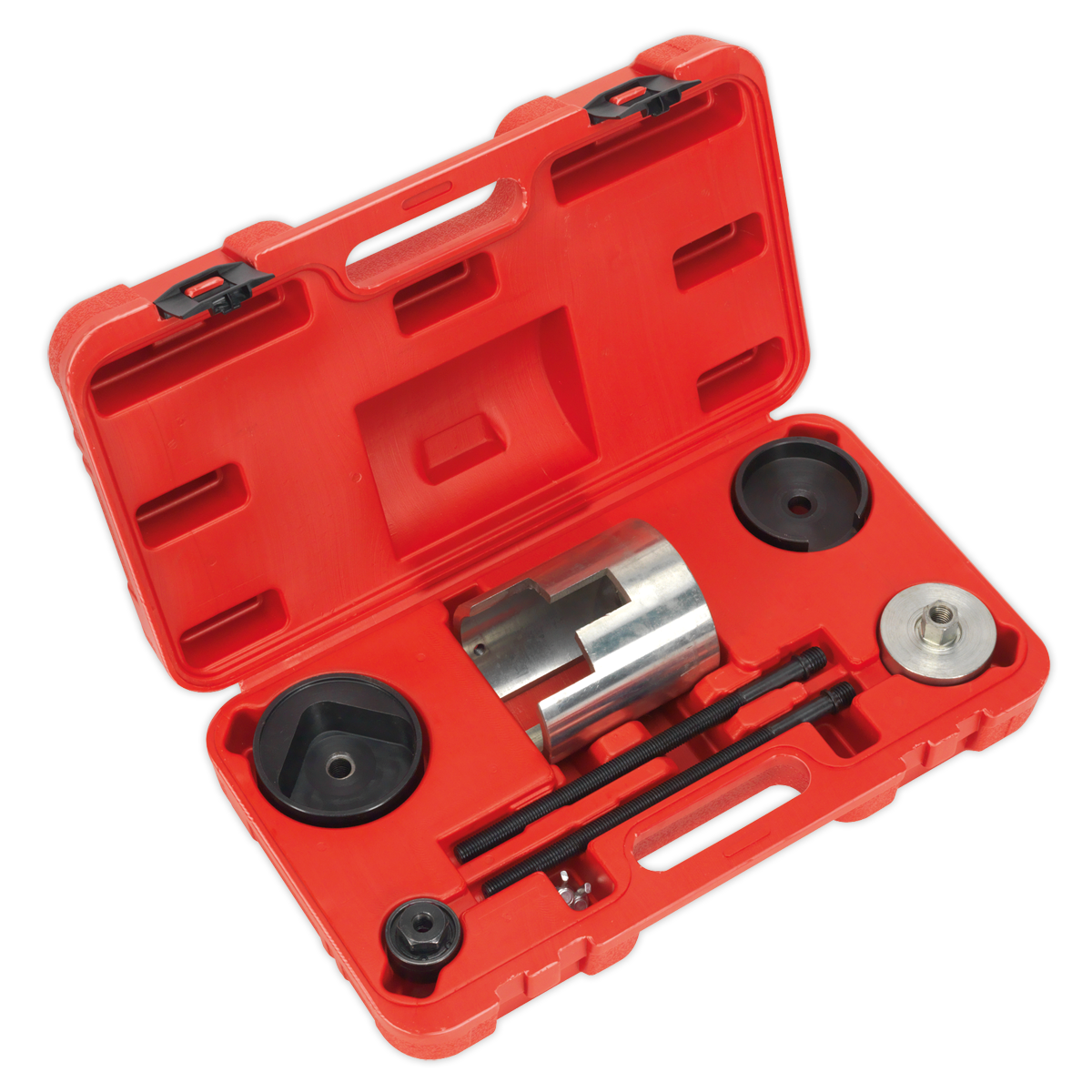 Sealey VSE4787 Trailing Arm Bush Tool for Vauxhall Opel - In Situ Use