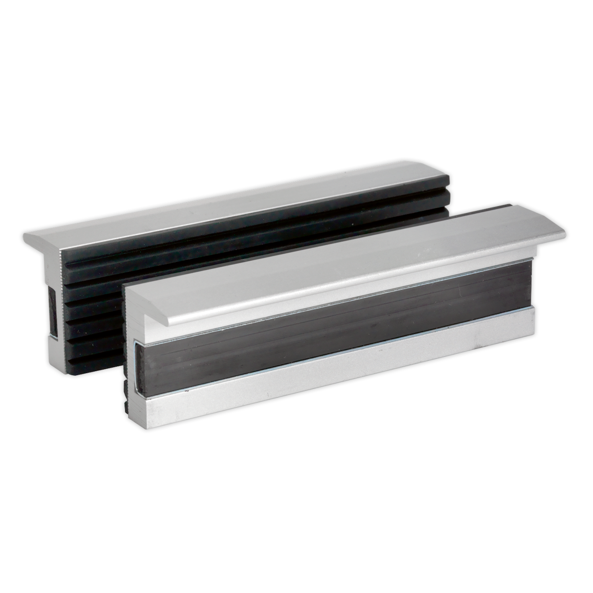 Sealey 100mm Soft Jaws for Vices Magnetic Grip Protects Soft Materials