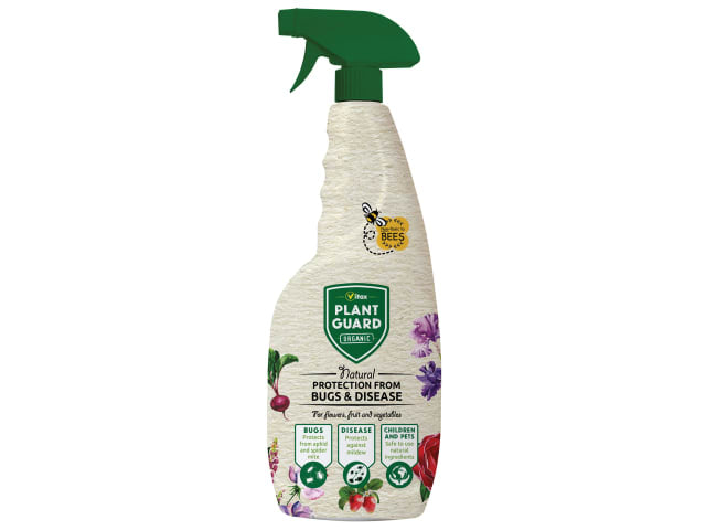 Vitax Organic Plant Guard Spray 750ml Natural Pest Control Safe for Kids Pets
