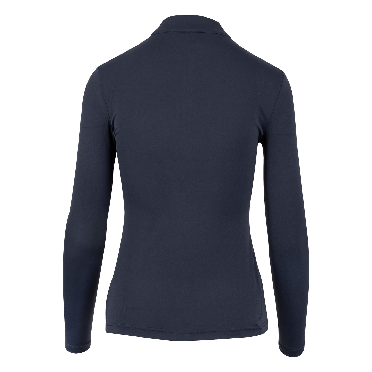 Woof Wear Ladies Long Sleeve Tech Riding Shirt #colour_navy