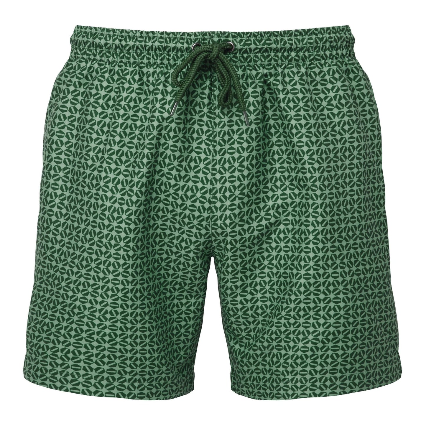 Wombat Men's Swim Shorts Quick-Dry Elastic Waistband Contrast Mesh Inserts