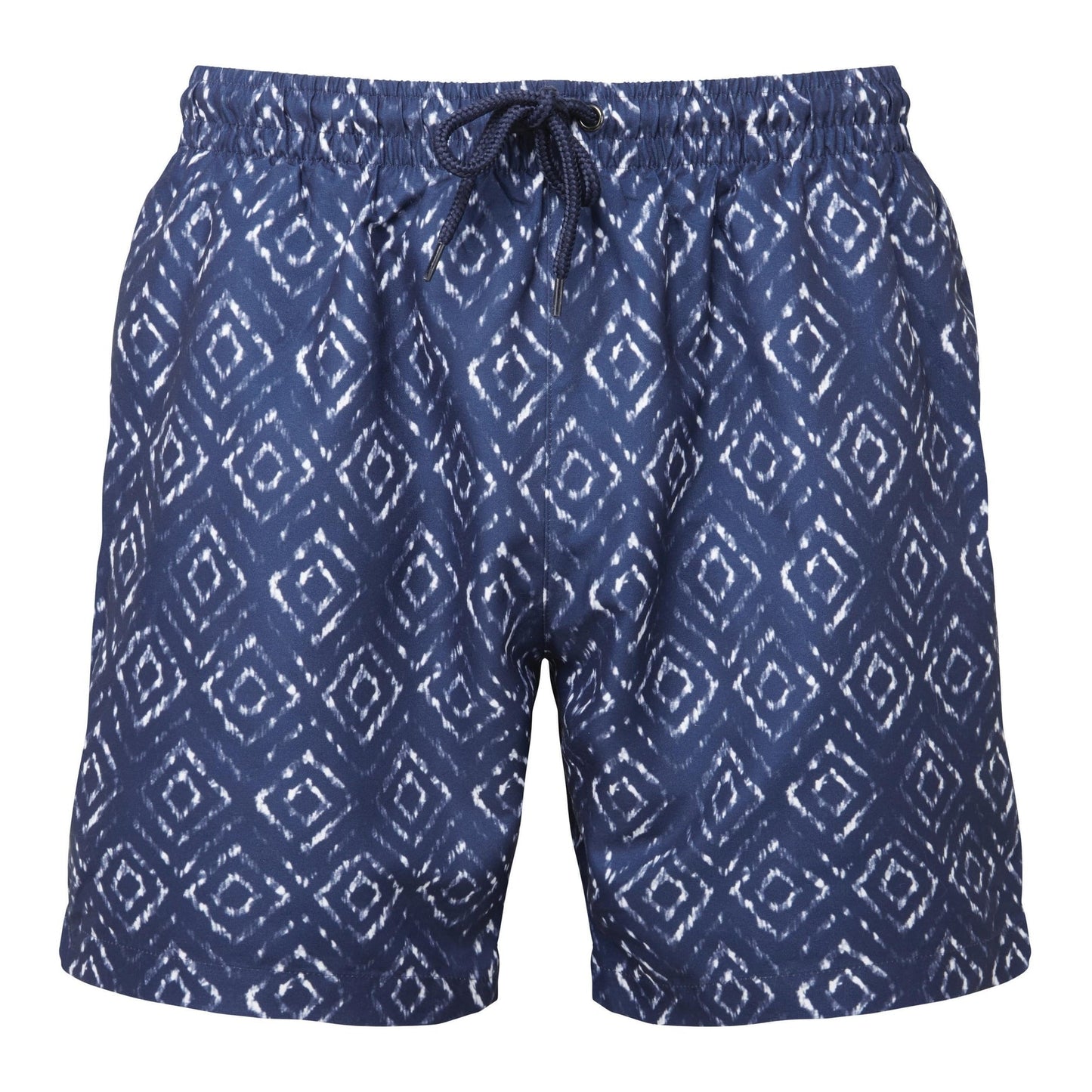 Wombat Men's Swim Shorts Quick-Dry Elastic Waistband Contrast Mesh Inserts