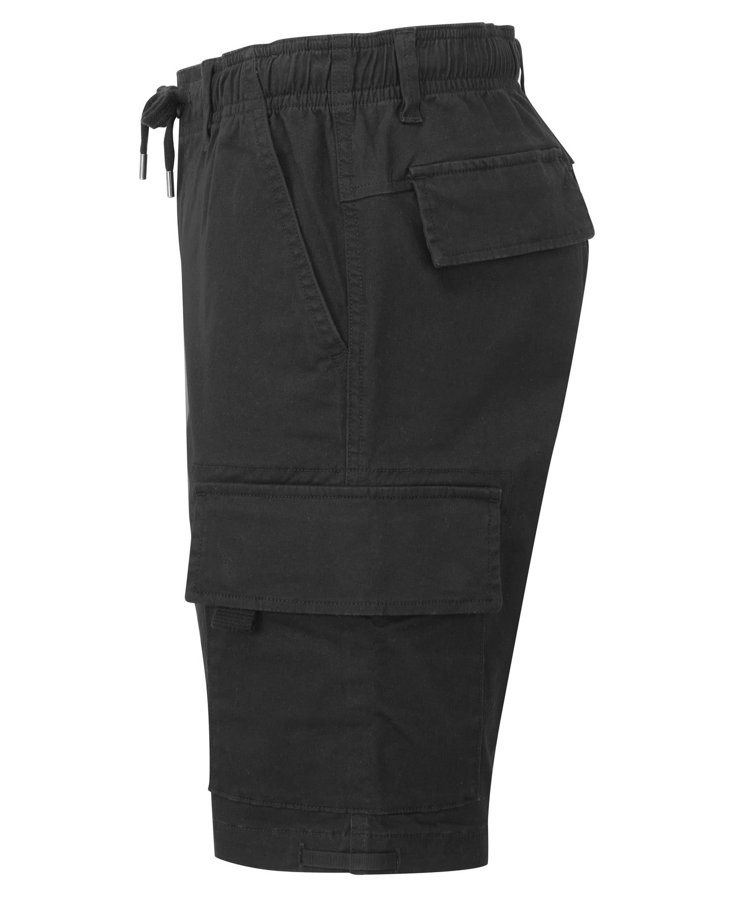 Wombat Men's Cargo Utility Shorts with Drawstring Waist and Multiple Pockets