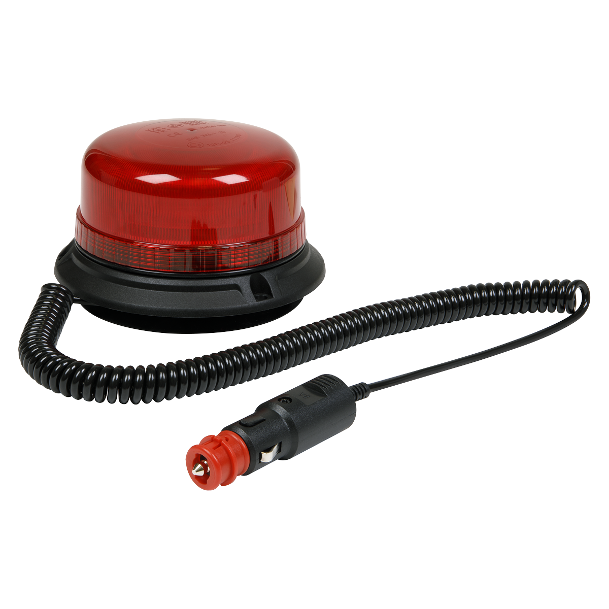 Sealey Red Warning Beacon SMD LED 12/24V Magnetic Mount IP66 ECE R65