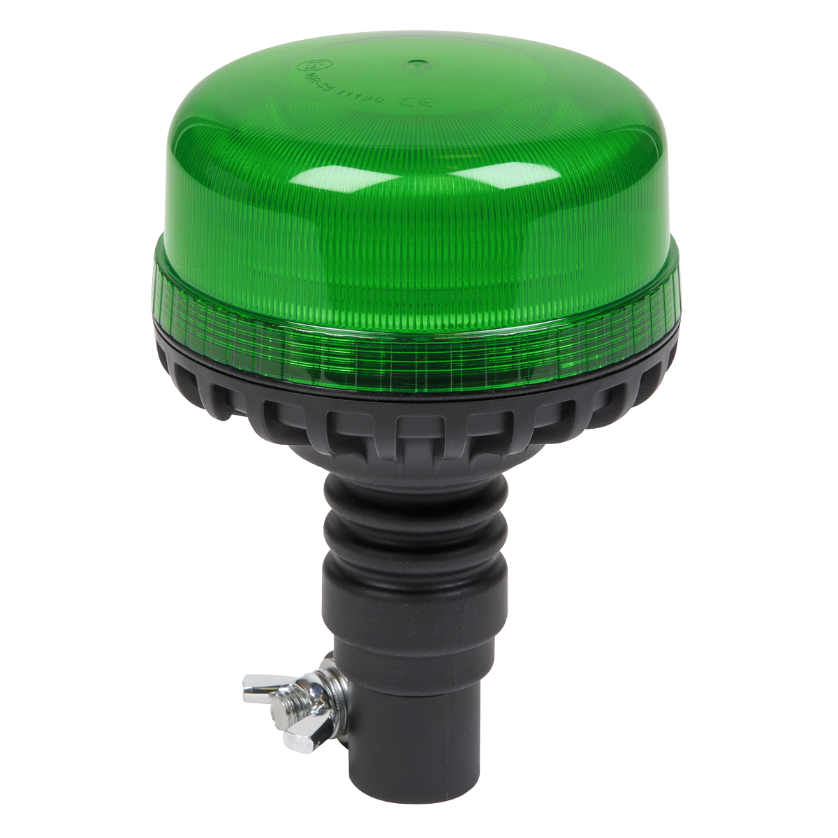 Sealey Green SMD LED Warning Beacon 12/24V Flexible Spigot Fixing IP66