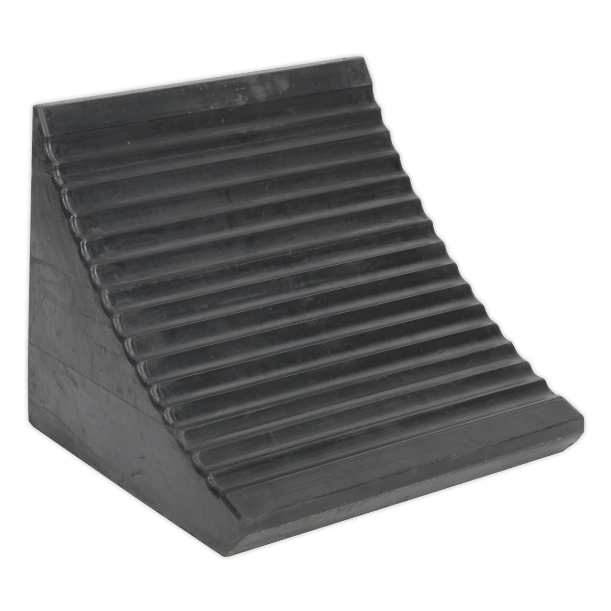 Sealey Heavy-Duty Rubber Wheel Chock for Vehicles up to 40 Tonne WC12