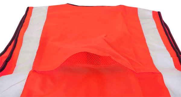 Beeswift Hi Vis Executive Vest Polyester Zip Front Reflective Pockets ID Pouch