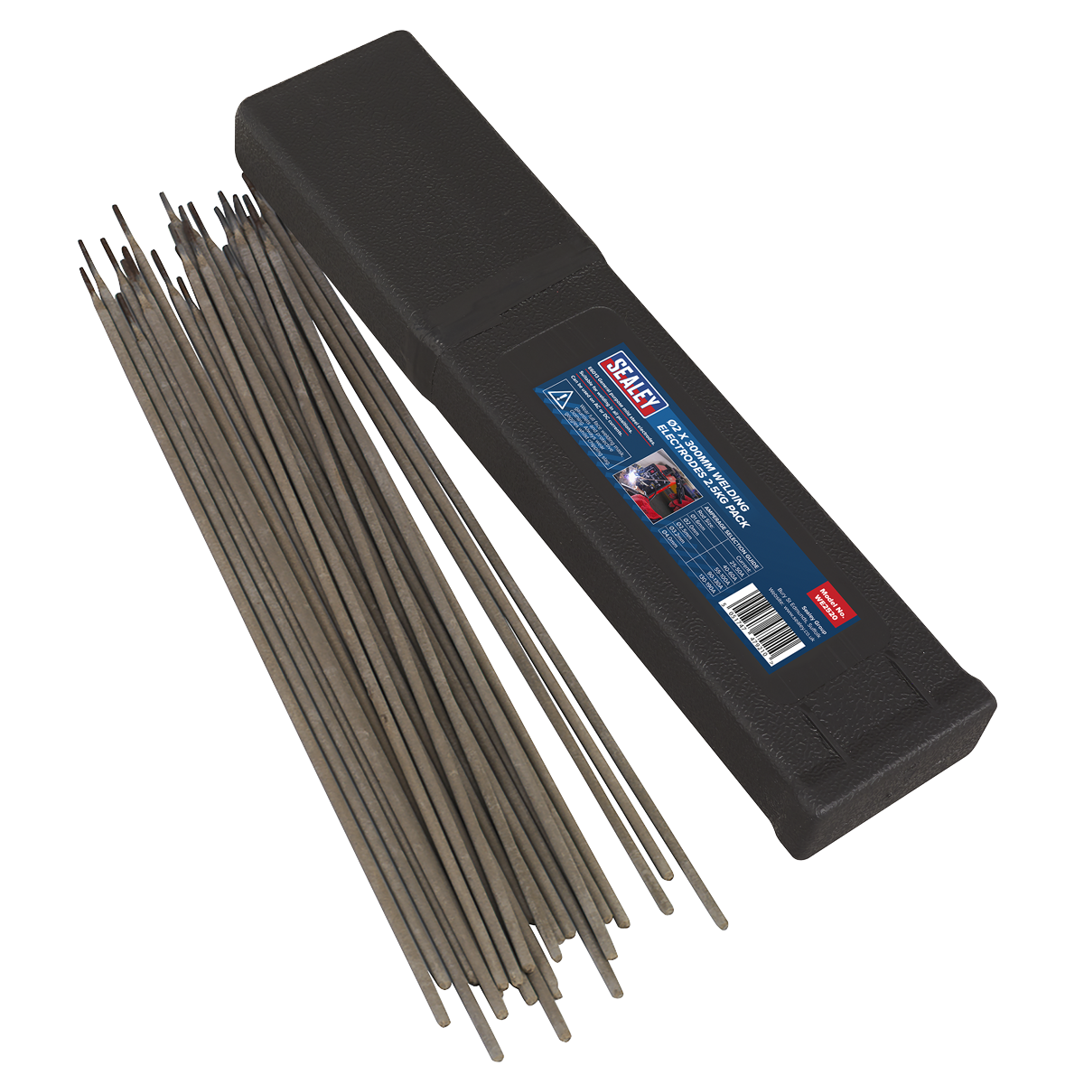 Sealey E6013 Welding Electrodes Ã˜2 x 300mm 2.5kg Pack for All Positions