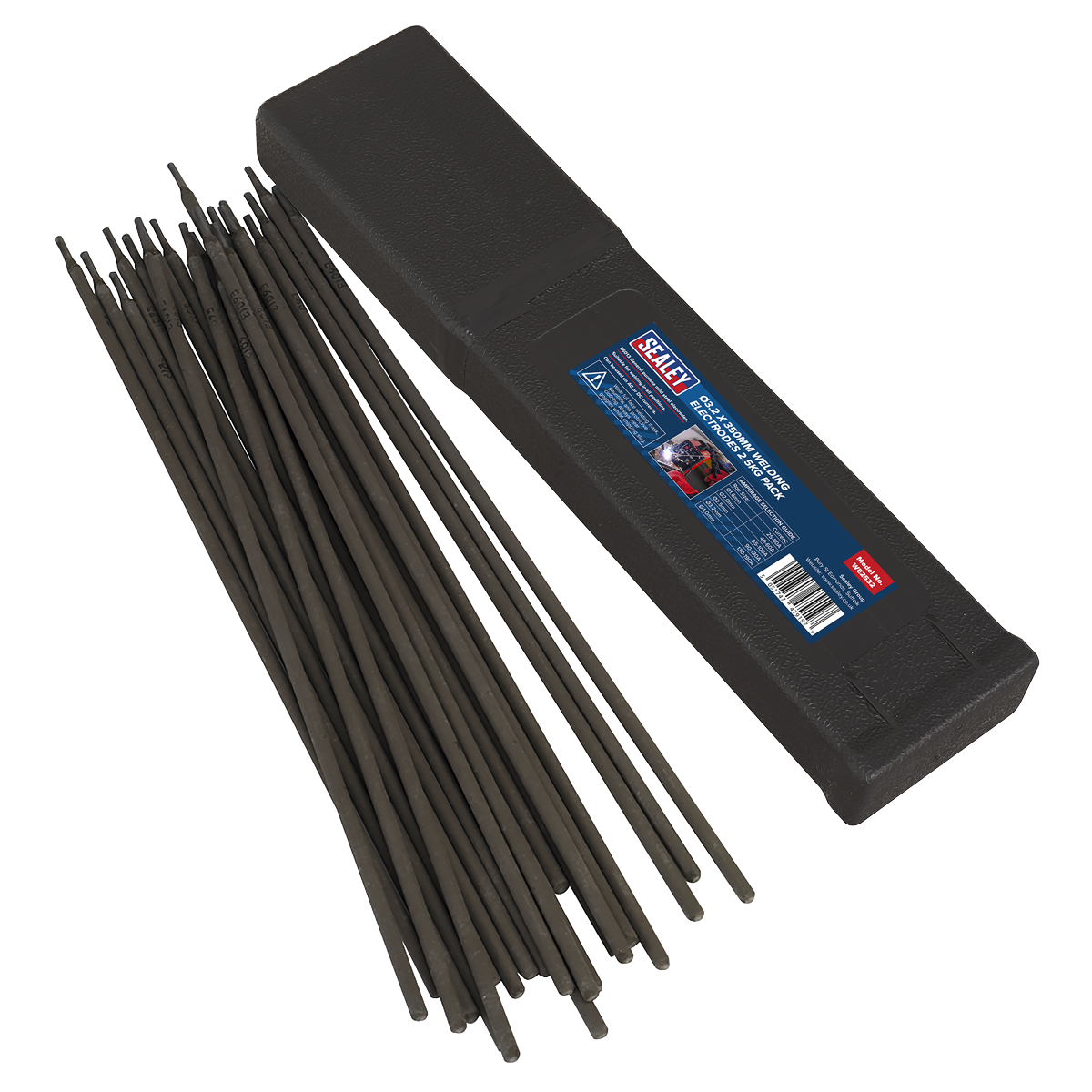 Sealey E6013 Welding Electrodes Ã˜3.2 x 350mm 2.5kg Pack for All Positions
