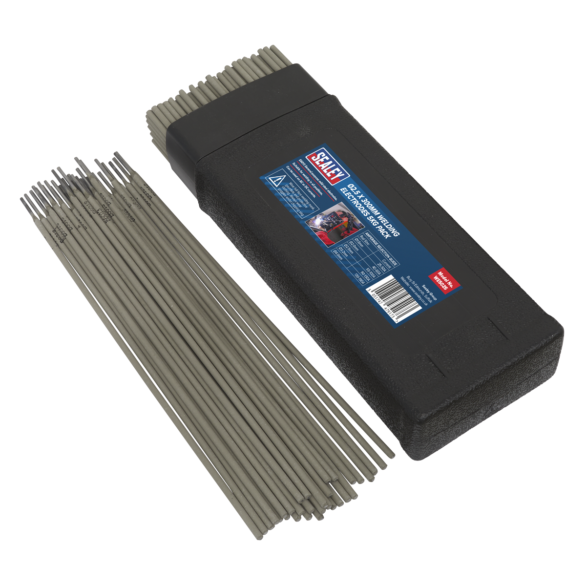 Sealey E6013 Welding Electrodes 2.5mm x 300mm 5kg Pack for All Positions