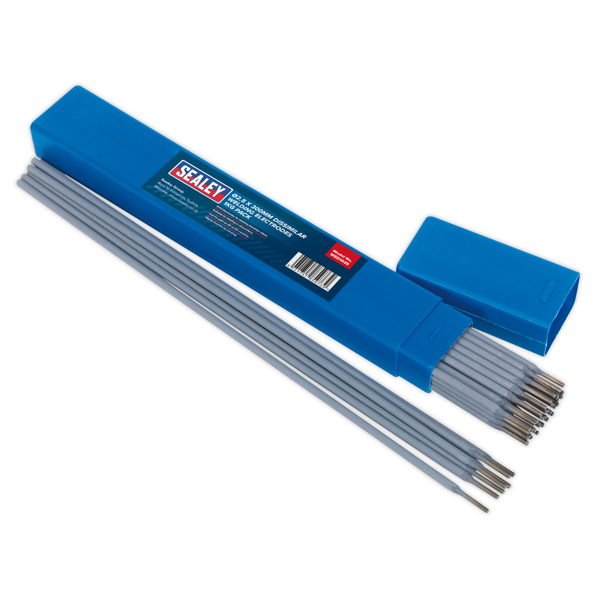 Sealey E312 Welding Electrodes Dissimilar 2.5mm x 300mm 1kg Pack WED1025