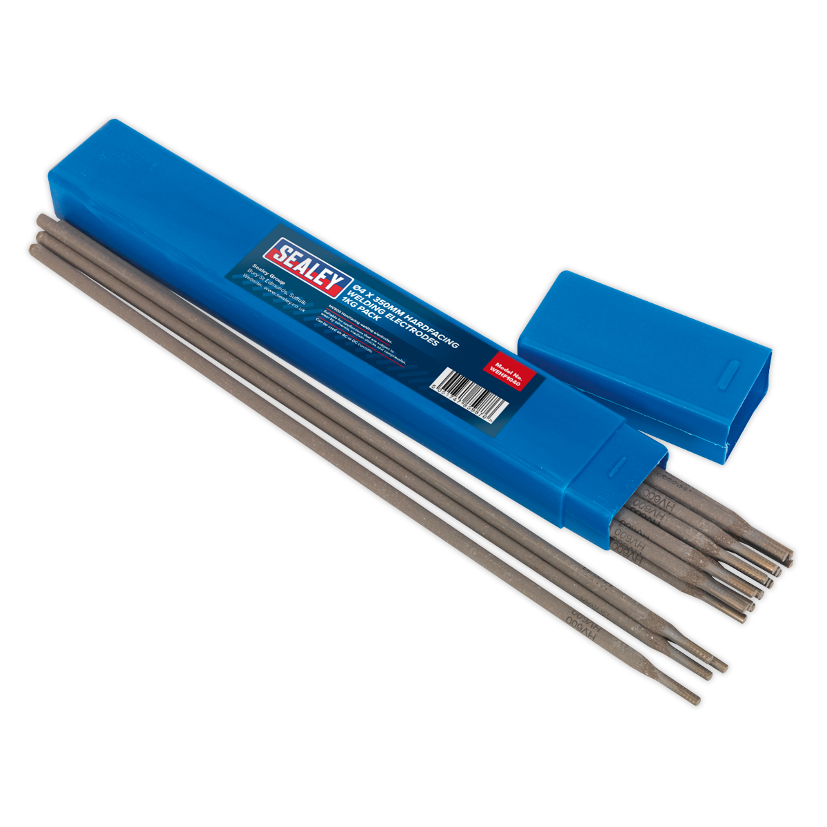Sealey HV600 Hardfacing Welding Electrodes Ã˜4 x 350mm 1kg Pack - Wear Protect.