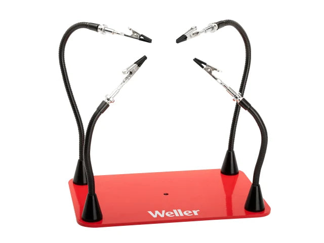 Weller Helping Hands Holder with 4 Magnetic Arms and Alligator Clamps