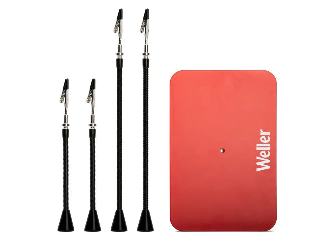 Weller Helping Hands Holder with 4 Magnetic Arms and Alligator Clamps
