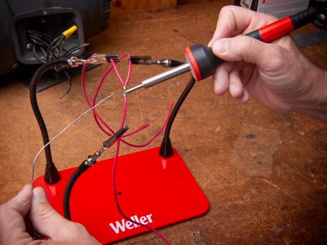 Weller Helping Hands Holder with 4 Magnetic Arms and Alligator Clamps