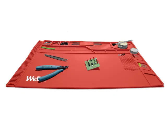 Weller Soldering Work Station Mat 546x349mm Anti-Slip Silicone Heat Resistant