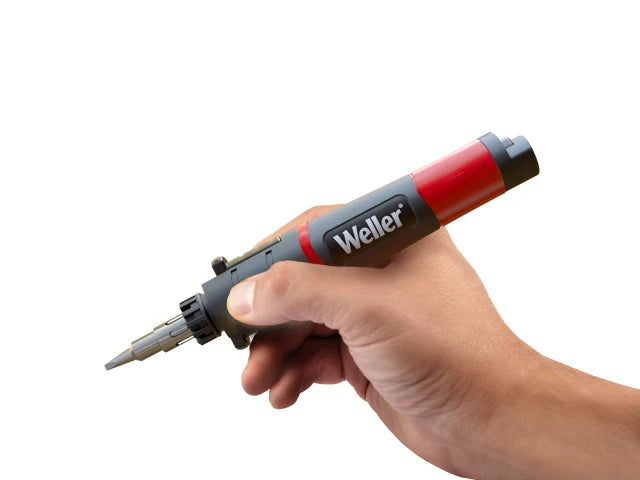 Weller Cordless Butane Soldering Iron Heat Tool 25W-75W Quick Refill 454Â°C