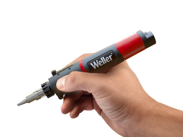 Weller Cordless Butane Soldering Iron & Heat Tool Kit 25W-75W with Tips