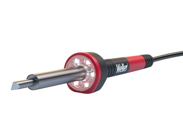 Weller 60W LED Halo Ring Soldering Iron 240V Ergonomic Grip 427Â°C Chisel Tip