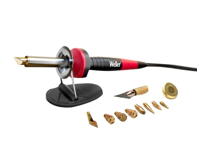 Weller Woodburning Project Kit 15 Piece with Short-Barrel Iron and Tips