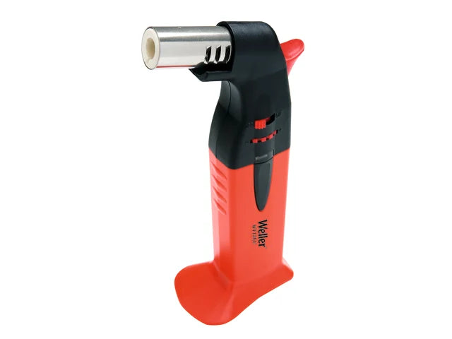 Weller Heavy-Duty Gas Torch with Piezo Ignition for Paint, Plumbing, Jewellery