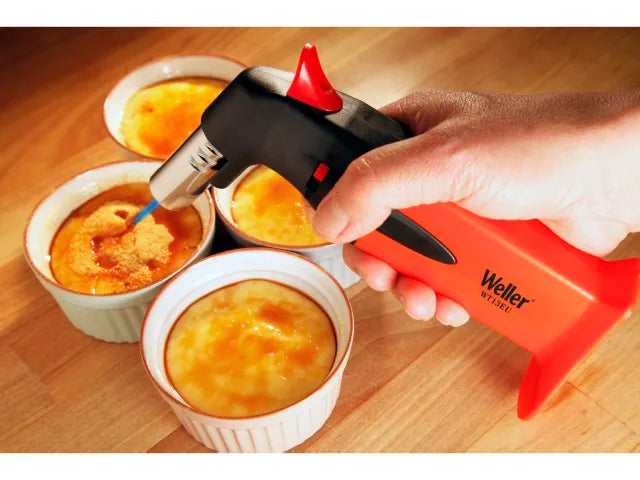 Weller Heavy-Duty Gas Torch with Piezo Ignition for Paint, Plumbing, Jewellery