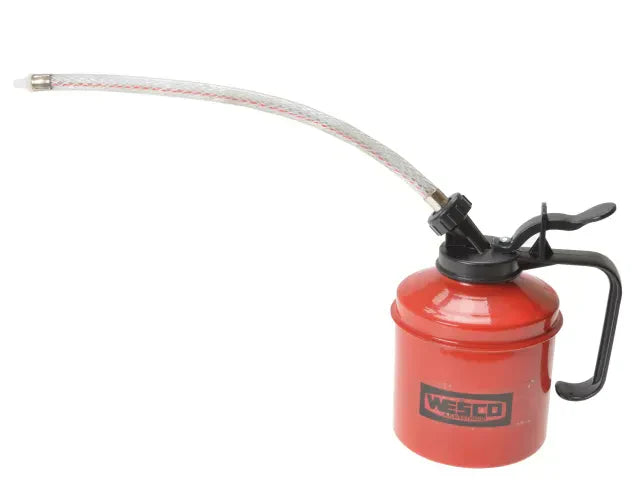 Wesco 40/F 500cc Oiler with 9in Flexible Spout and Thumb Lever Pump