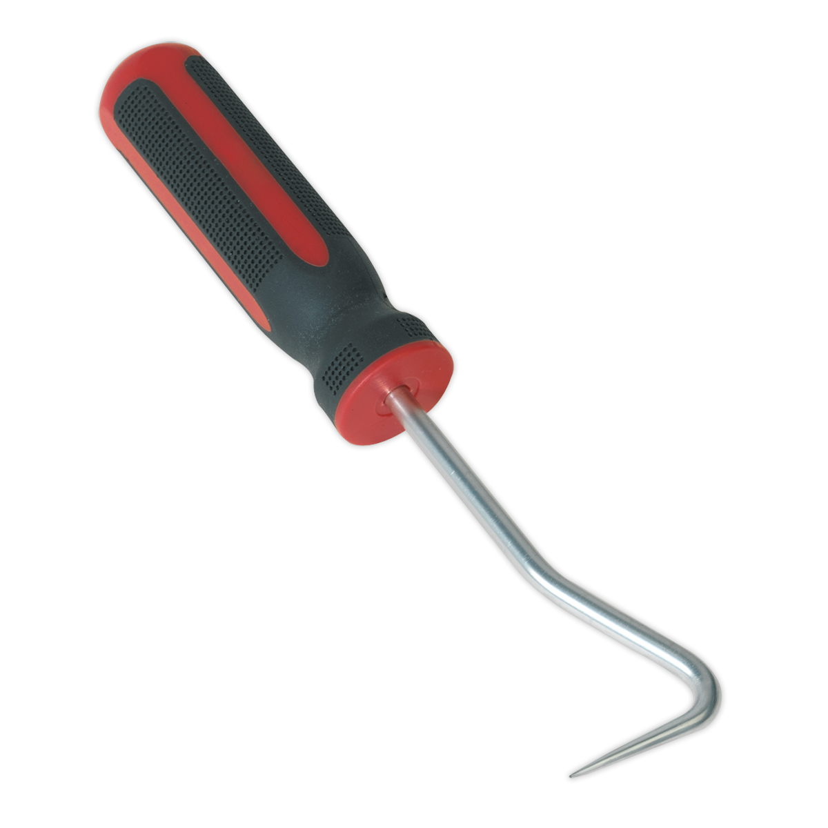 Sealey Curved Rubber Hook Tool Chrome Vanadium Steel with Comfort Grip Handle