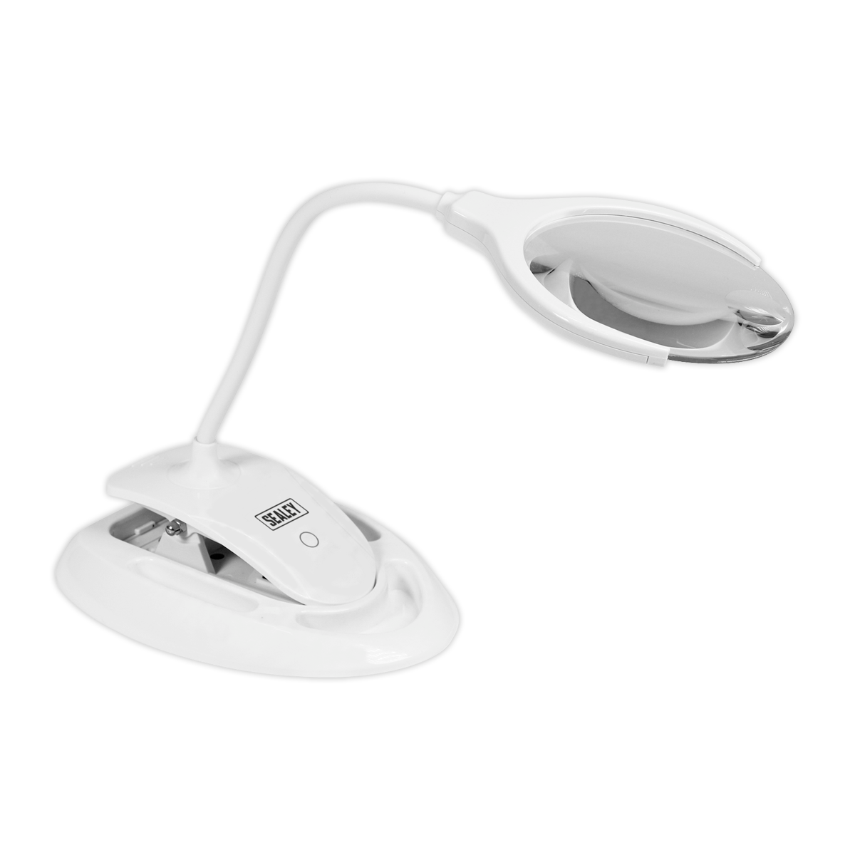 Sealey Rechargeable Dual Mount Magnifying Worklight 6 SMD LED Dimmable WL63/8D