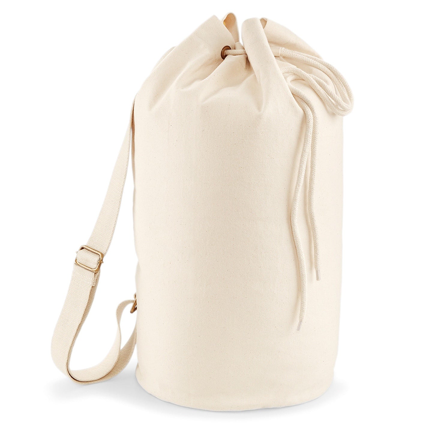Westford Mill Earthaware Organic Cotton Sea Bag 20L Adjustable Strap 25x53cm