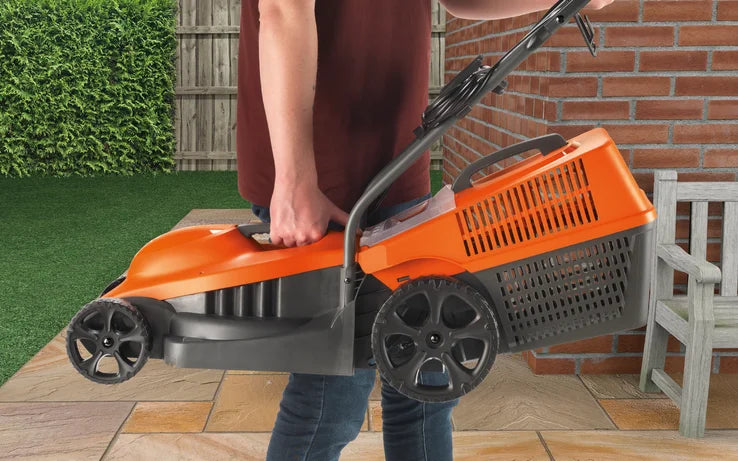FLYMO SimpliMow 320V Electric Lawnmower 1300W 32cm for Small Gardens