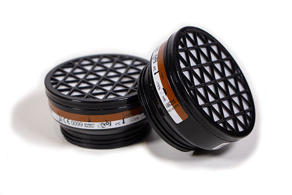 Beeswift A2P3 Filters for WSB Half Mask Respirator Organic Vapours Dust