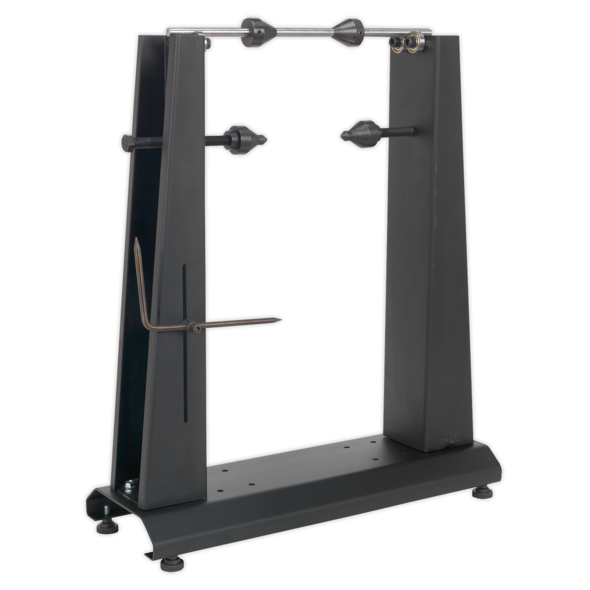 Sealey WTS01 Motorcycle Bicycle Wheel Balancer & Truing Stand with Cones