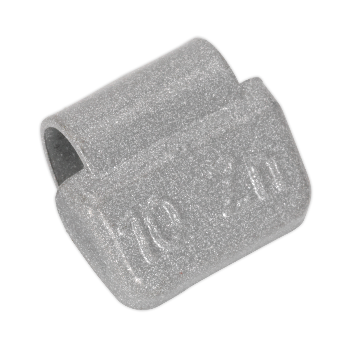 Sealey 10g Hammer-On Wheel Weights Pack of 100 Plastic Coated Zinc Alloy