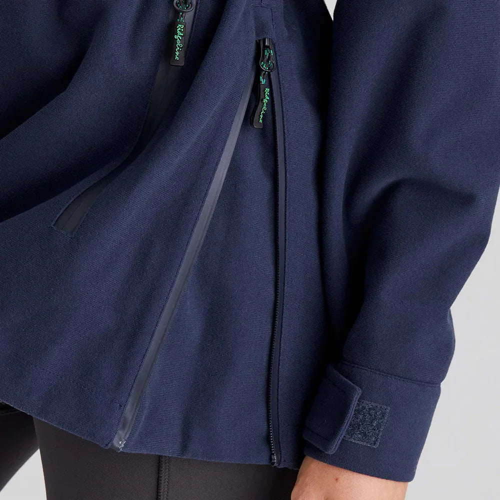 Ridgeline Womens Monsoon Nordic Smock #colour_navy