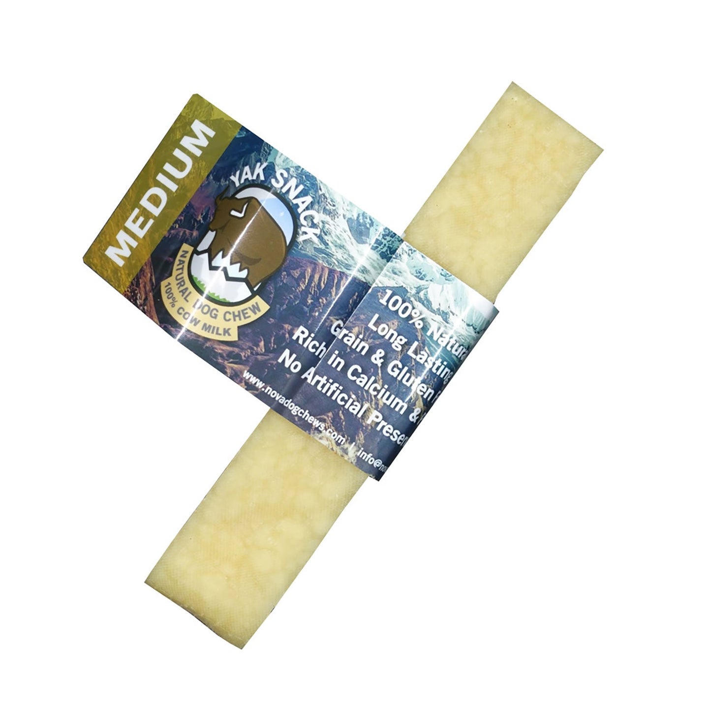 Yak Snack Natural Dog Chew Hard Cheese Long Lasting Grain Gluten Free