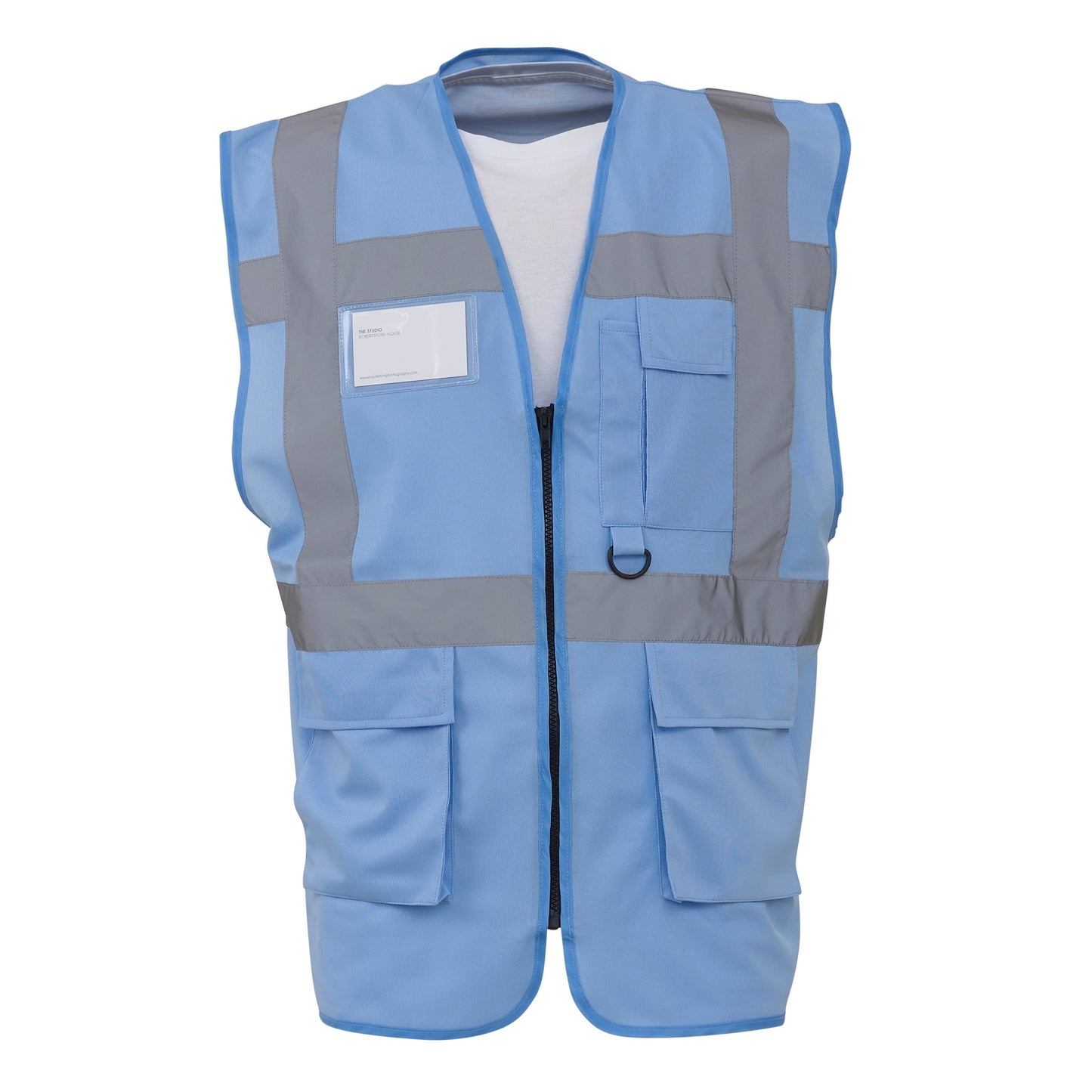 Yoko Hi-Vis Executive Waistcoat Multifunctional Zip Front 26 Colours Available