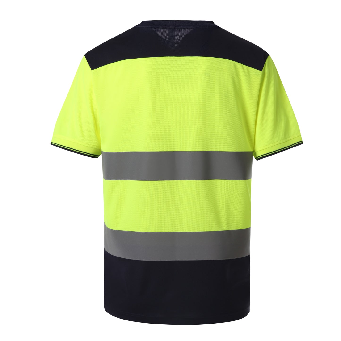 Yoko Hi-Vis Two-Tone T-Shirt EN ISO20471 Class 2 Breathable Quick-Dry Fabric