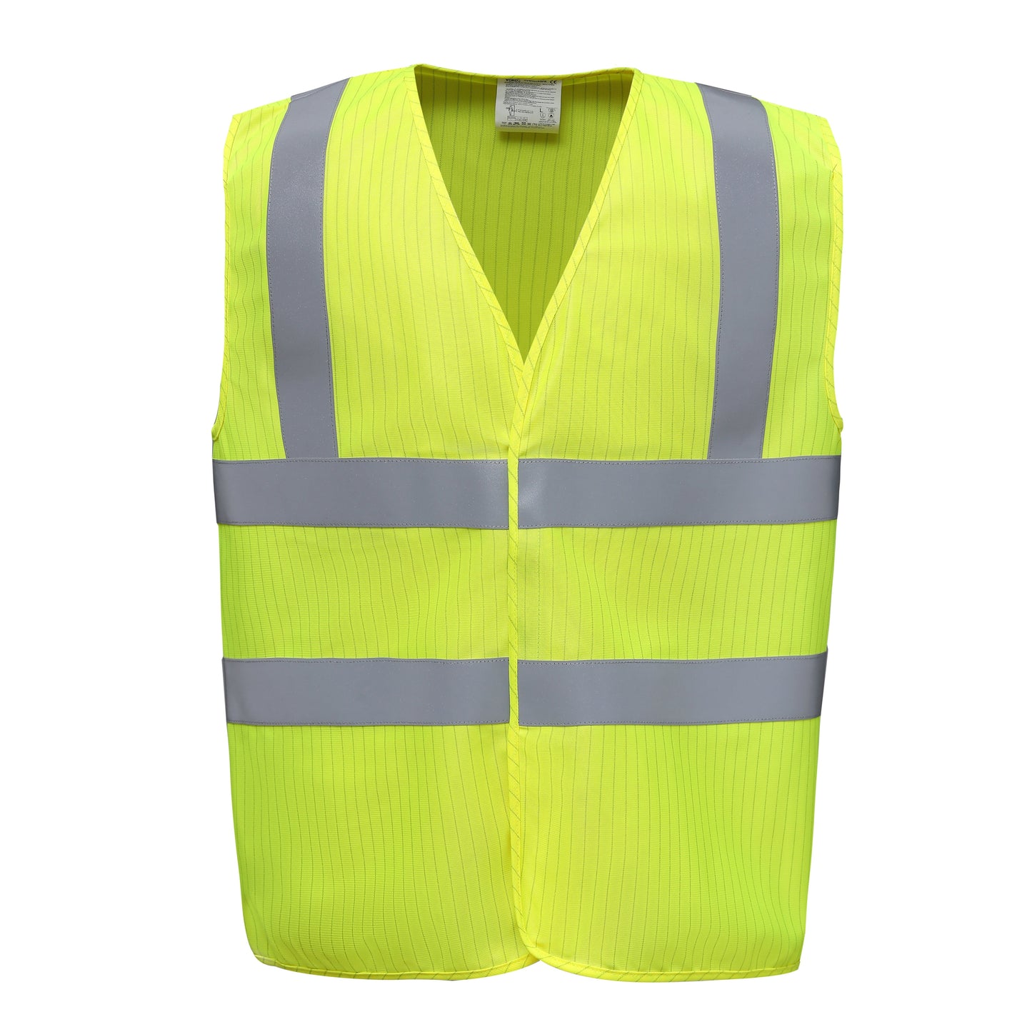 Yoko Hi-Vis Flame-Retardant Anti-Static Waistcoat EN ISO20471 Class 2