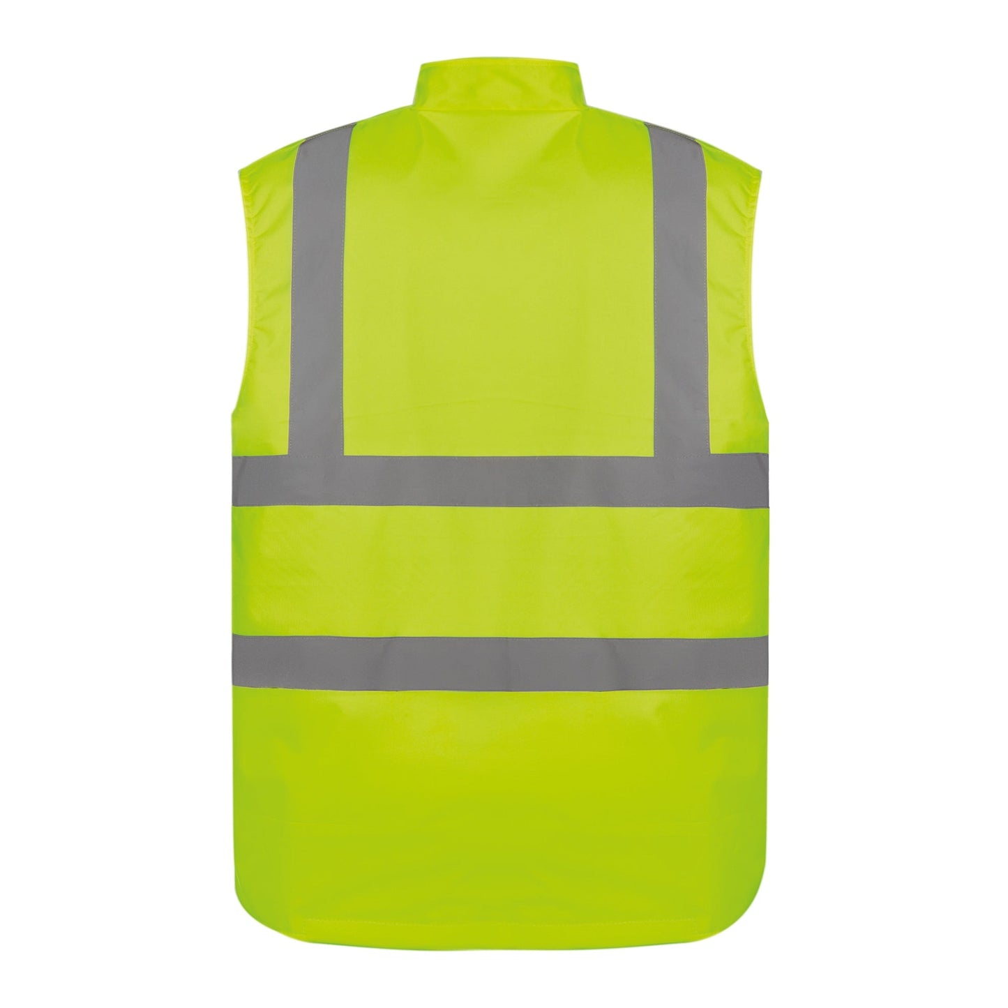 Yoko Hi-Vis Padded Bodywarmer ENISO 20471 Class 2 Waterproof Workwear