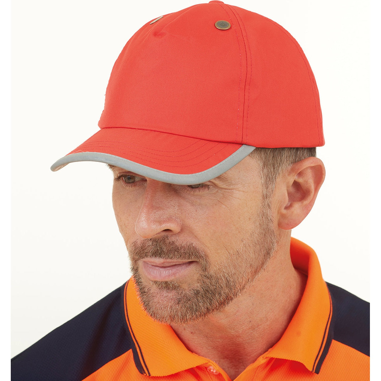 Yoko Safety Bump Cap Hi-Vis Lightweight Head Protection with Reflective Piping