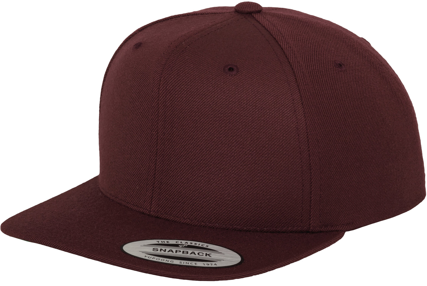 Flexfit Yupoong Classic Snapback Hat 6089M Wool Blend Adjustable Green Visor
