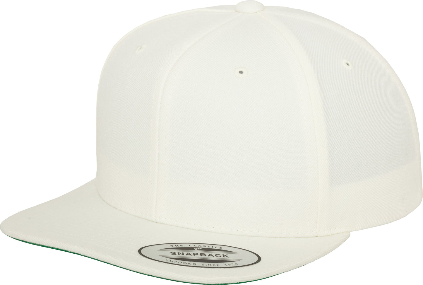 Flexfit Yupoong Classic Snapback Hat 6089M Wool Blend Adjustable Green Visor