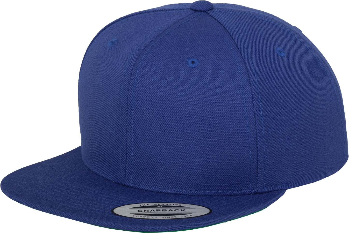 Flexfit Yupoong Classic Snapback Hat 6089M Wool Blend Adjustable Green Visor