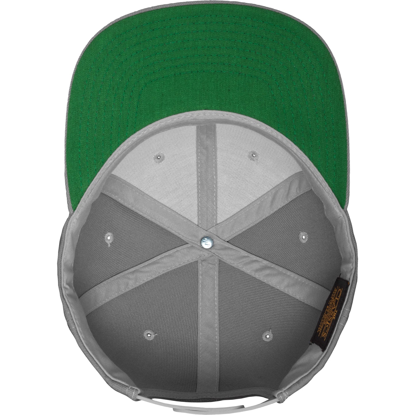 Flexfit Yupoong Classic Snapback Hat 6089M Wool Blend Adjustable Green Visor