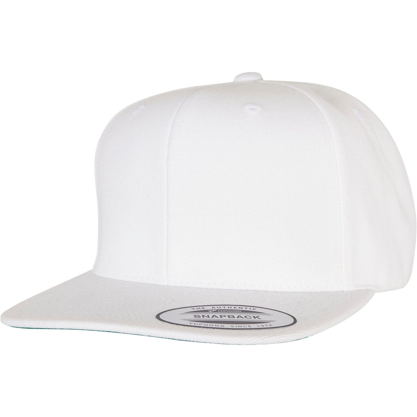 Flexfit Yupoong Classic Snapback Hat 6089M Wool Blend Adjustable Green Visor