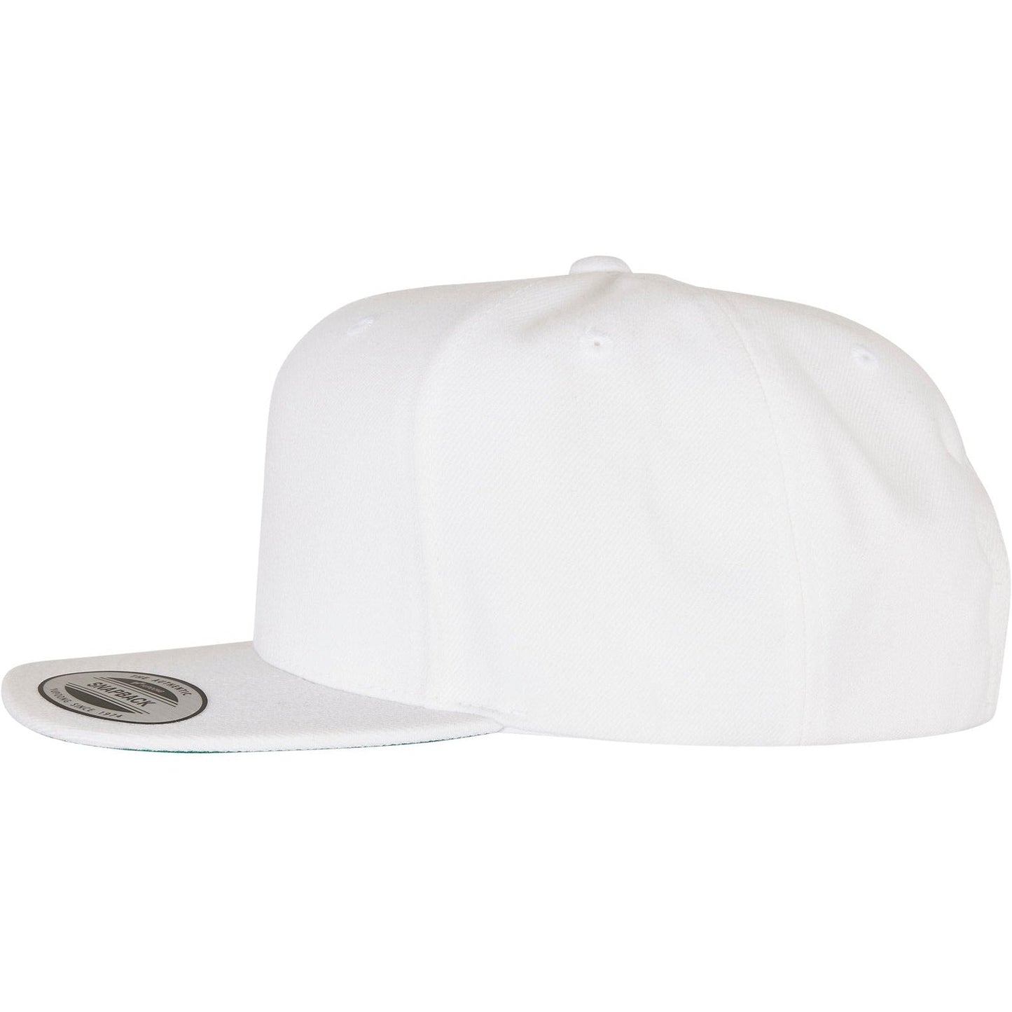 Flexfit Yupoong Classic Snapback Hat 6089M Wool Blend Adjustable Green Visor